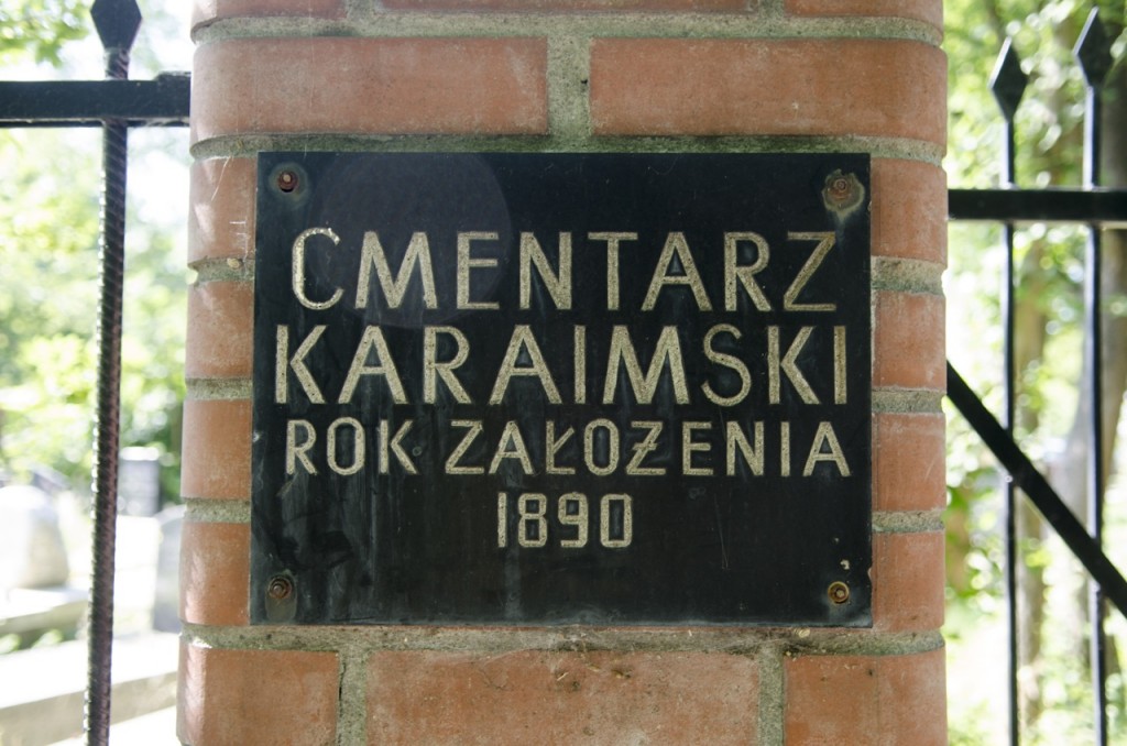 Cmentarz Karaimski, ul. Redutowa, fot. Jarek Zuzga
