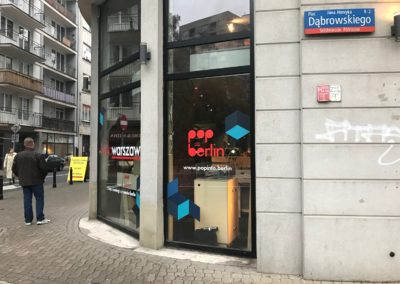 „Pop into Berlin“ Warsaw store
